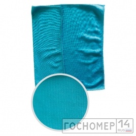 Салфетка микрофибра особого плетения для стекол и зеркал AVS MF-6106 (35х40см)(1шт)