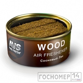 Ароматизатор AVS WC-020 Natural Fresh (аром. Wood - Сосновый лес/Wood) (древесный)