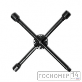 Ключ баллонный крестовой 17x19x21x1/2" усиленный (O-16мм) (Россия) AVS CWW-2N