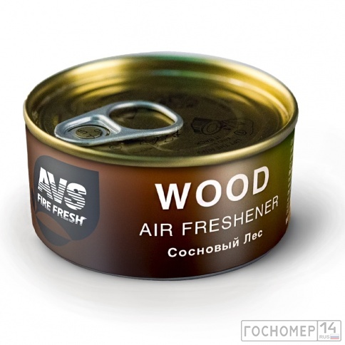 Ароматизатор AVS WC-020 Natural Fresh (аром. Wood - Сосновый лес/Wood) (древесный) фото 3
