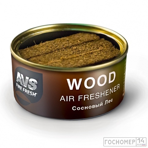 Ароматизатор AVS WC-020 Natural Fresh (аром. Wood - Сосновый лес/Wood) (древесный) фото 1