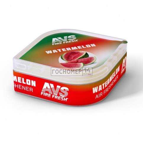 Ароматизатор AVS LGC-029 Fresh Box (аром. Арбуз/watermelon) (гелевый)шт фото 2