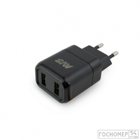 USB сетевое зарядное устройство AVS 2 порта UT-724 (2,4А) фото 3