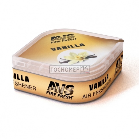 Ароматизатор AVS LGC-001 Fresh Box (аром. Ваниль/Vanilla) (гелевый)шт фото 2