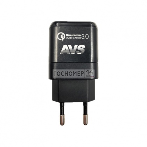 USB сетевое зарядное устройство AVS 1 порт UT-713 Quick Charge (1.5-3A) фото 2