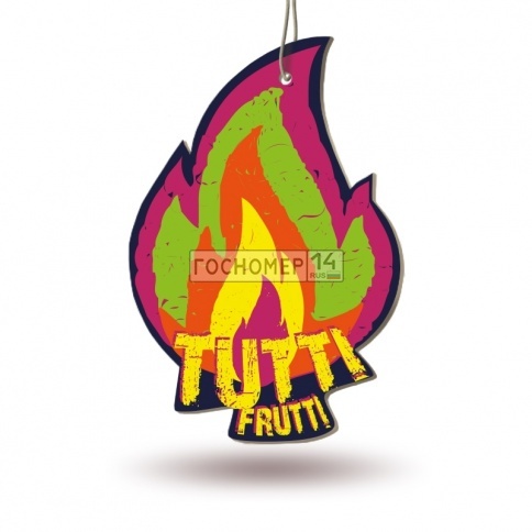Ароматизатор AVS AFP-012 Fire Fresh (аром. Tutti-frutti/Тутти-Фрутти) (бумажные) фото 2