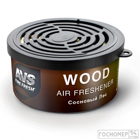 Ароматизатор AVS WC-020 Natural Fresh (аром. Wood - Сосновый лес/Wood) (древесный) фото 2