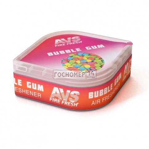Ароматизатор AVS LGC-003 Fresh Box (аром. Бабл гам/Bubble gum) (гелевый)шт фото 2